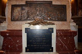 32 Plaque To Presidente Dr Avellanda 1877-1880 Catedral Metropolitana Metropolitan Cathedral Buenos Aires.jpg